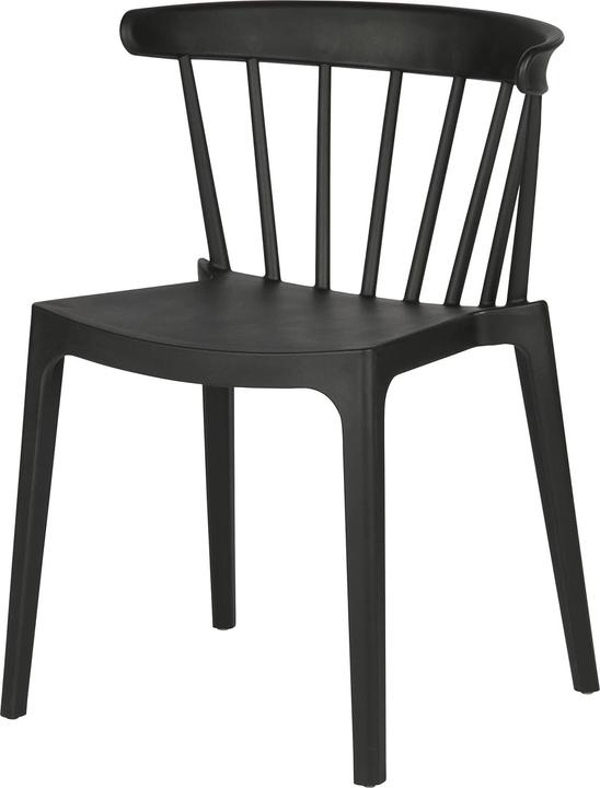 Productafbeelding Woood Plastic Stoel Bliss Leger Zwart