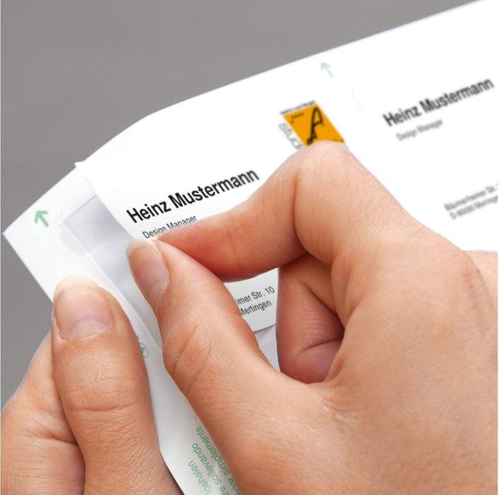 Actual product image Sigel Business cards 3C (190 g/m², 100 x, A4)