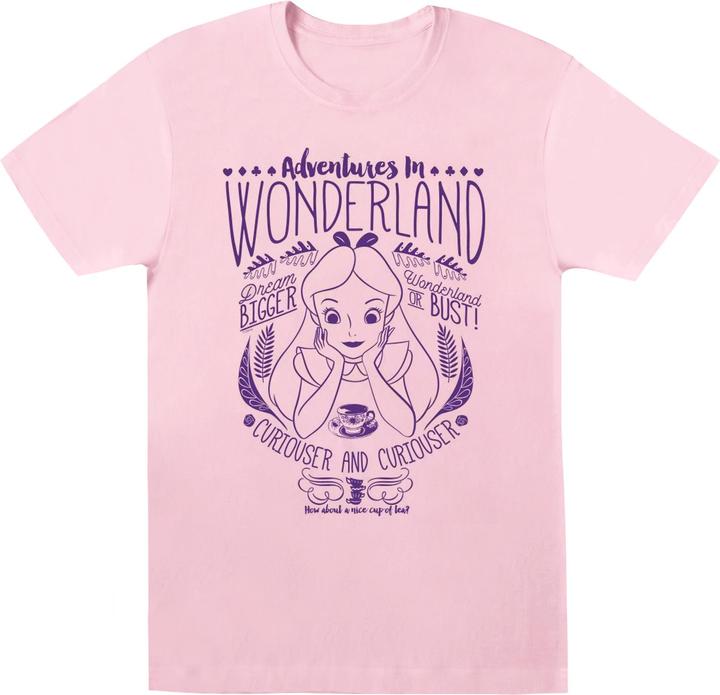 Immagine prodotto Disney Alice In Wonderland Adventures In Wonderland Maglietta Ampia Donna (XL)