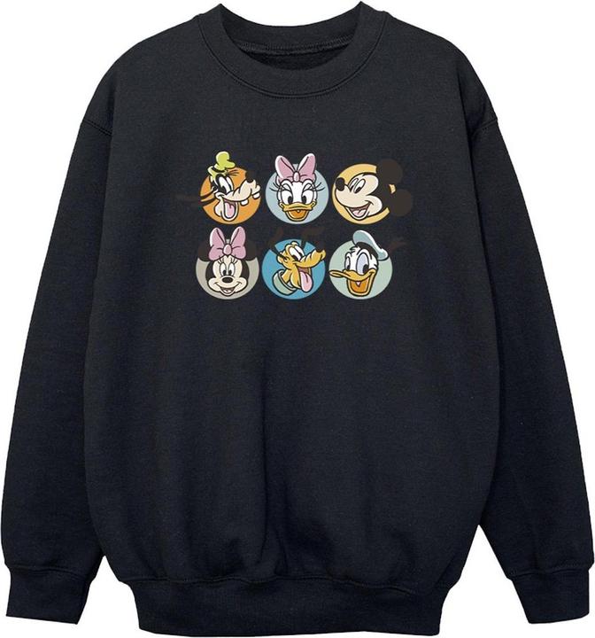 Produktbild Disney Mickey Mouse And Friends Faces Sweatshirt Jungen (152, 158)