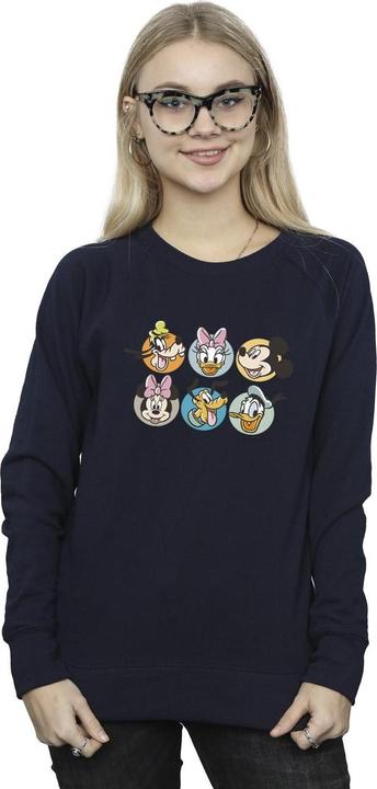 Produktbild Disney Mickey Mouse And Friends Faces Sweatshirt (M)