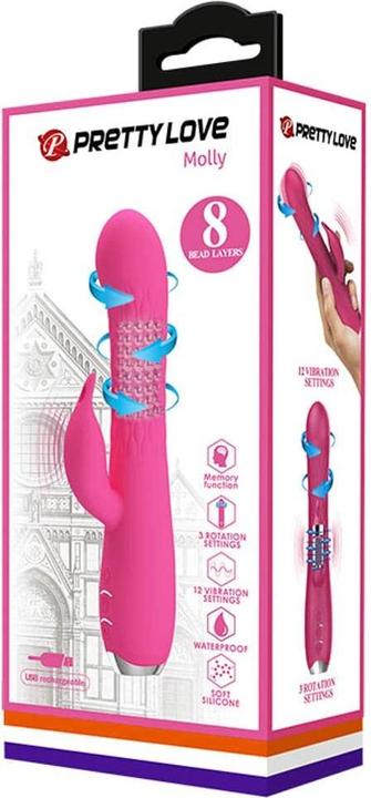 Image du produit Pretty Love Vibrateur Molly Dolphin - Rose