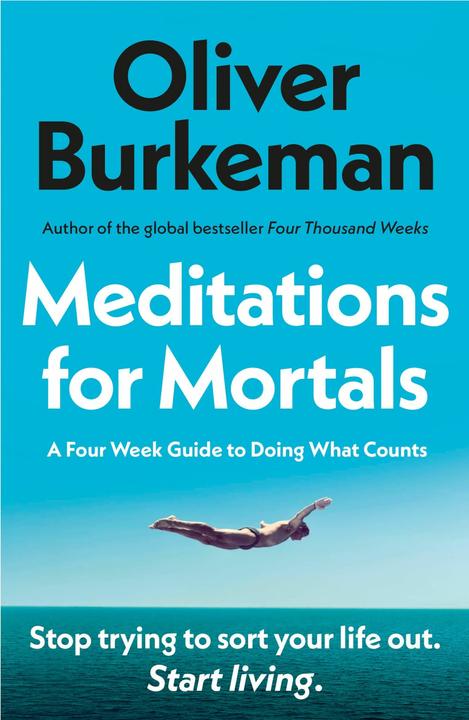 Label énergétique Meditations for Mortals (Anglais, Oliver Burkeman, 2025)