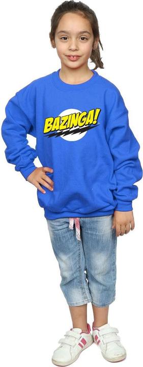 Actual product image Dam Girls Sheldon Bazinga Sweatshirt (152, 158)