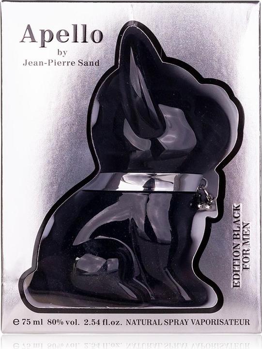 Actual product image Jean-Pierre Sand Edp 75 ml for men Buldog Apello Black (Eau de parfum, 75 ml)