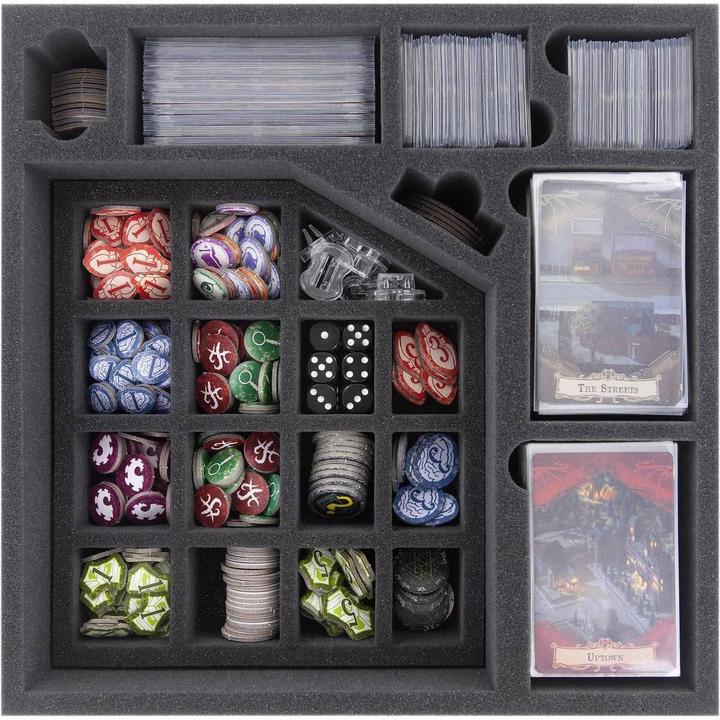 Image du produit Feldherr Kit de mousse pour la boîte de jeu de société Horreur à Arkham 3ème édition (Mousse)
