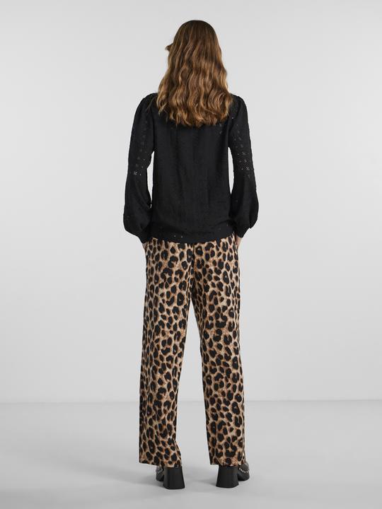 Image du produit Pieces Pantalon imprimé léopard (S)