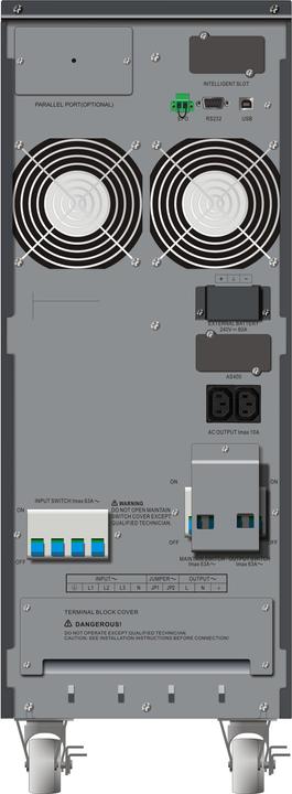 Actual product image Powerwalker VFI 10000TCP 3/1 10000 VA 2 AC outputs (10000 VA, 9000 W, Online double converter UPS)