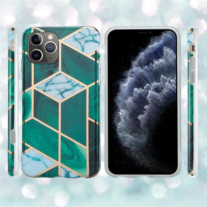 Image du produit Cadorabo Couverture IMD TPU Marbre coloré (Apple iPhone 11 Pro)