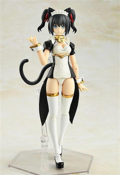 Actual product image Max Factory Guilty Princess figurine PLAMAX GP-01 Maidroid Miao 16 cm
