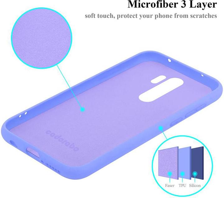 Actual product image Cadorabo TPU Liquid Silicone Case Cover (Xiaomi Redmi Note 8 Pro)