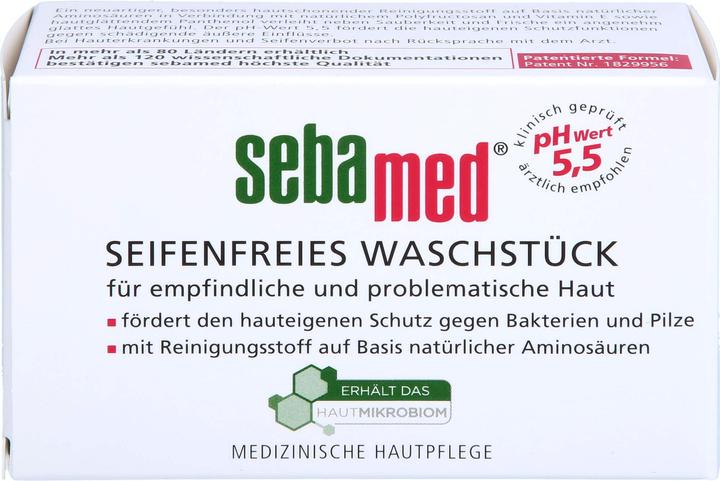 Immagine prodotto Sebamed Panno Da Lavaggio Senza Sapone, 150 g Xpk