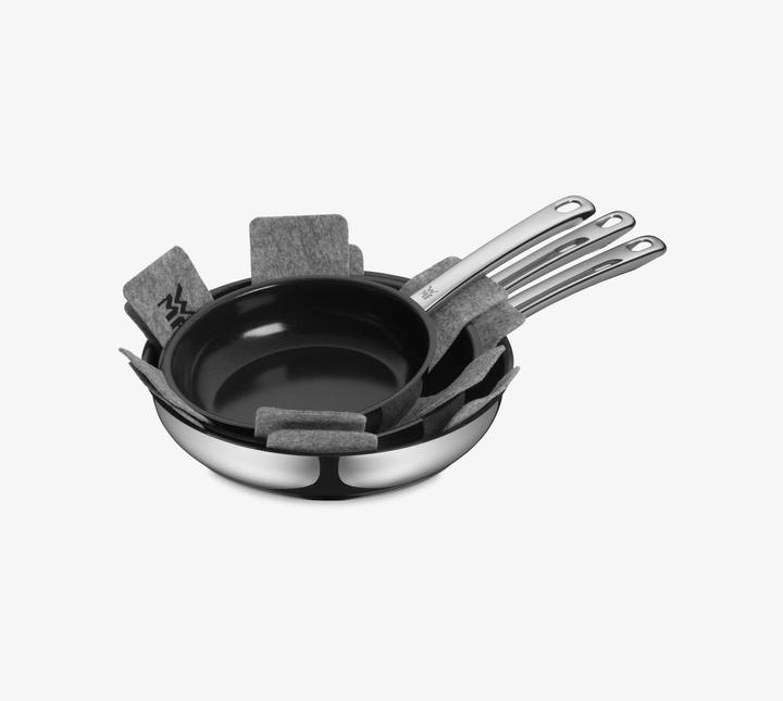 Productafbeelding WMF Pot/pan beschermer 2 stuks Beschermende mat tegen krassen Plastic fleece (38 cm, Textiel)