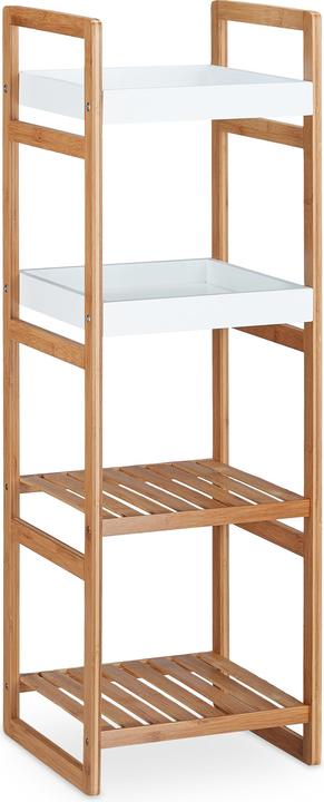 Immagine prodotto Relaxdays Mensola da pavimento per il bagno (36 x 33 x 110 cm)