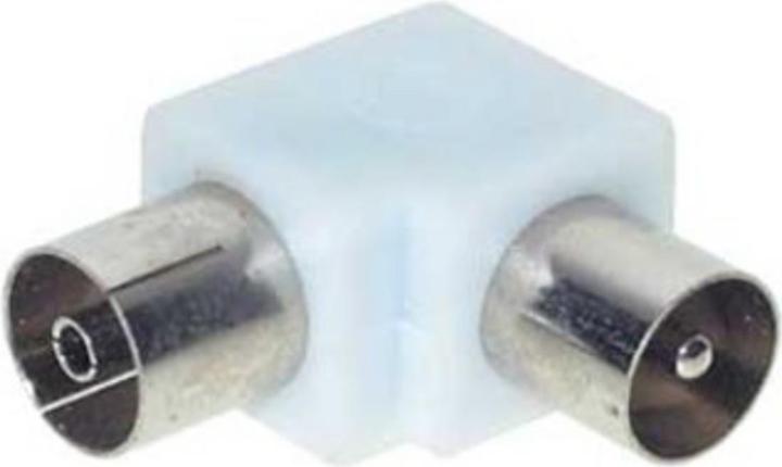 Image du produit Shiverpeaks S/CONN maximum connectivity Adaptateur coaxial coudé, mâle à femelle (Câble d'antenne)