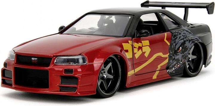 Jada Godzilla Nissan GTR 1:24