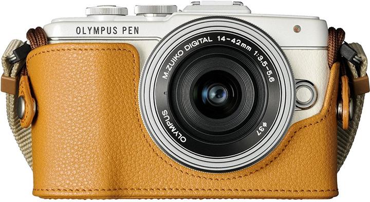 Actual product image Olympus CS-45B leather case for E-PL7 (Camera case)