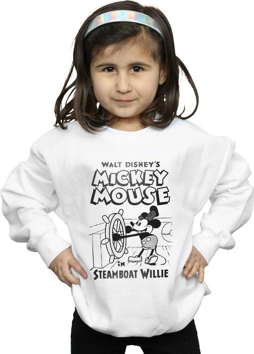 Image du produit Disney - Sweat MICKEY MOUSE STEAMBOAT WILLIE - Fille (140, 146)