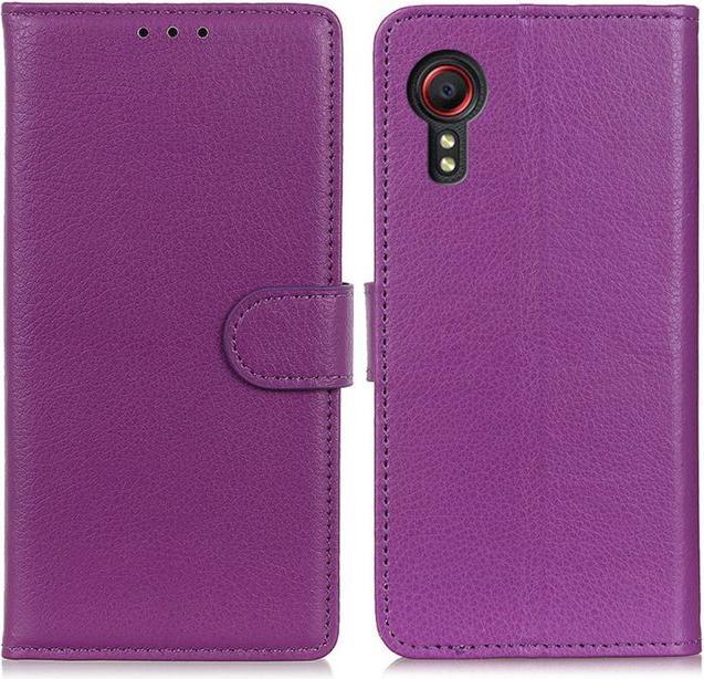 Produktbild MU Classic Litchi Leder Bookcover Series (Samsung Galaxy Xcover 5)