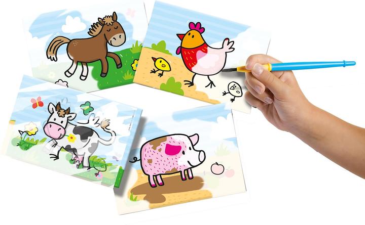 Image du produit Ses Mes premières couleurs avec de l'eau - Animaux de ferme