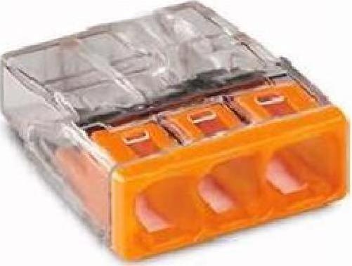 Image du produit Wago 3 Conducteur Compact Pushwire Connector