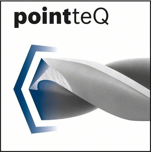 Produktbild Bosch Professional Zubehör HSS PointTeQ Sechskantbohrer 6,0 mm, 10-tlg. (6 mm)
