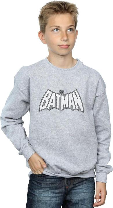 Produktbild Batman Retro Crackle Logo Sweatshirt Jungen (140, 146)