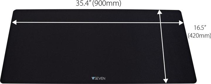 Actual product image V7 Antimicrobial Desk Mat Mousepad (XL)