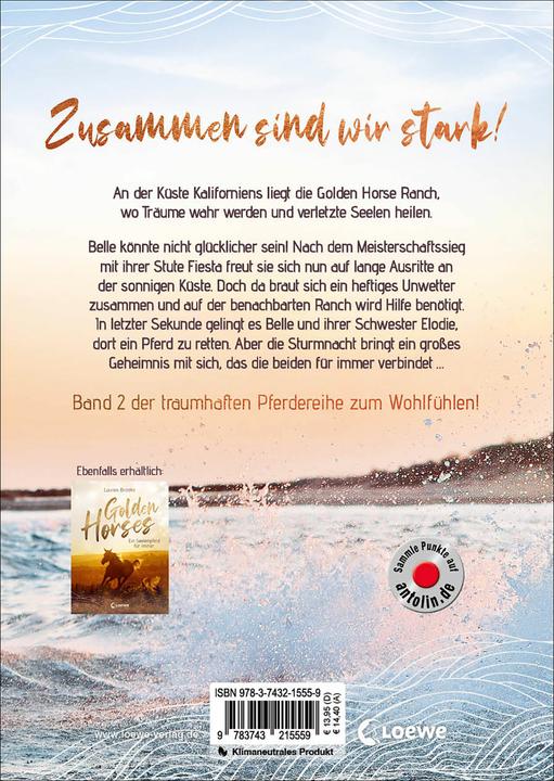 Actual product image Loewe Golden Horses (Band 2) - Gemeinsam dem Horizont entgegen (German, Lauren Brooke., 2023)