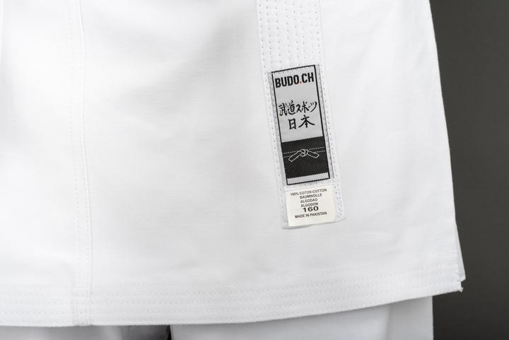 Immagine prodotto Budo.ch Anzug Bushido weiss Segeltuch Stoff (mittlere Ausführung (XXL)