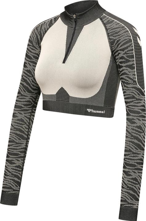 hummel Mt Mila Seamless Crop Half Zip