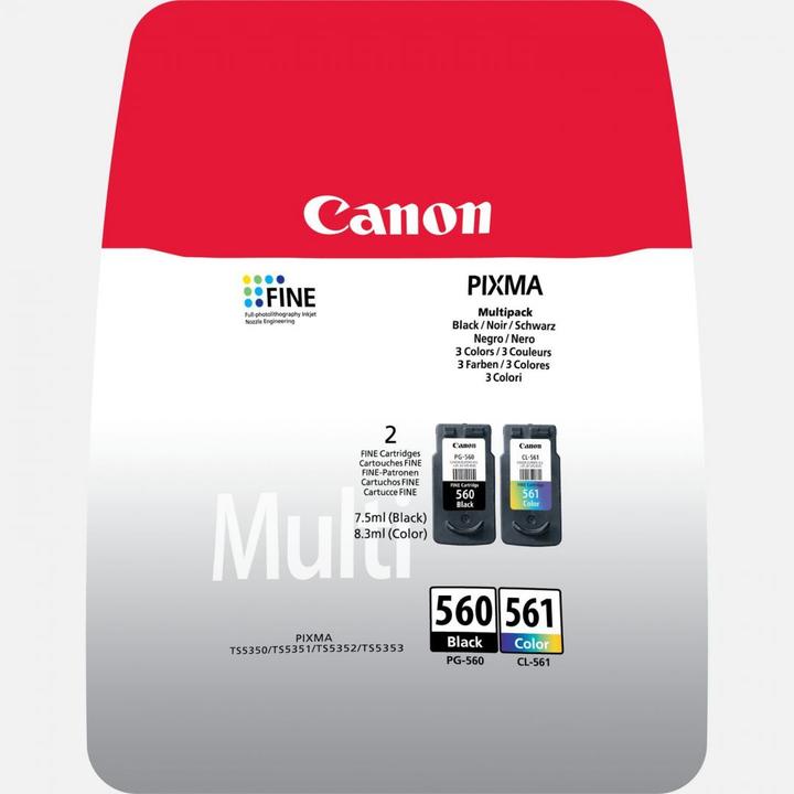 Actual product image Canon PG-560/CL-561 Multipack (FC, Color)