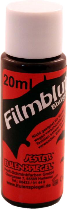Image du produit Filmblut Halloween Kunstblut dunkel 20ml