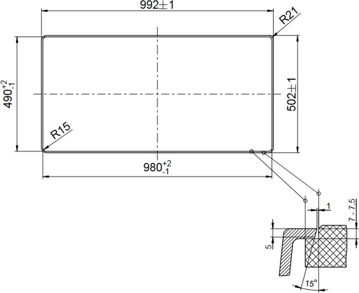 Immagine prodotto Blanco Axia III 6 S-F (99 cm, 50 cm)