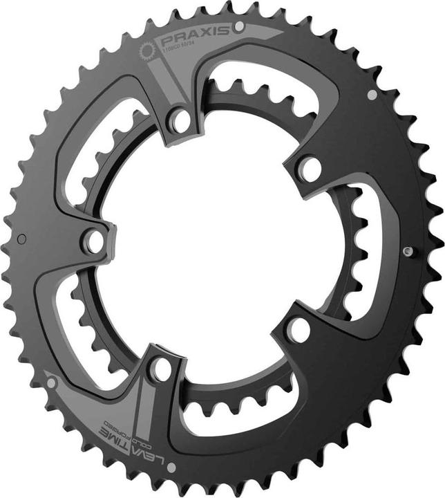Praxis works Buzz Road chainring set, 5-arm, 110 mm bolt circle (50)