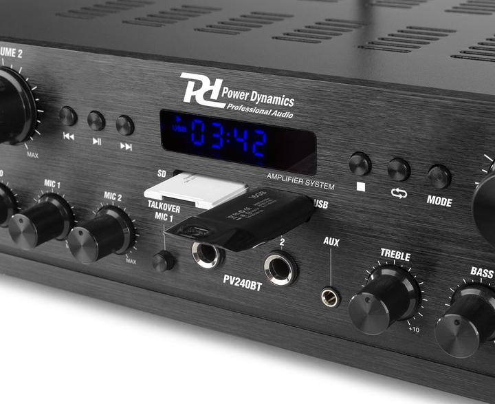 Image du produit Power Dynamics Amplificateur Pro PV240BT (Amplificateur)