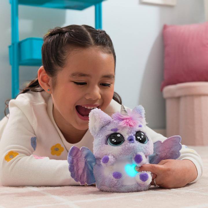 Actual product image Hatchimals Puffacorn Alive Secret Hatch
