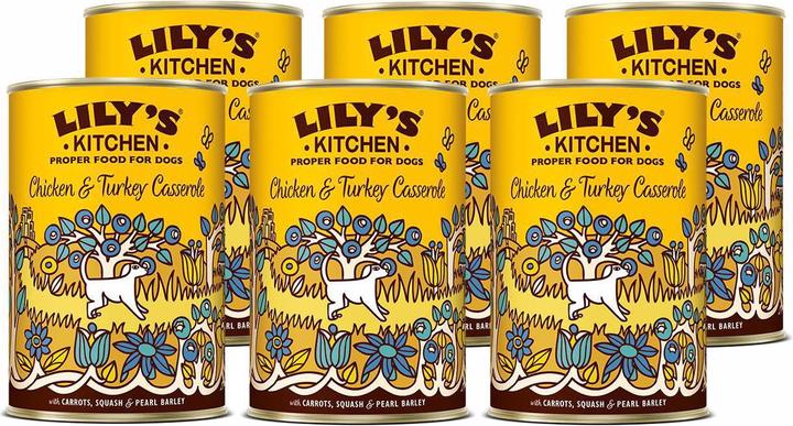 Actual product image Lily's Kitchen Chicken and turkey (Adult, Senior, Junior, 6 pcs., 2400 g)