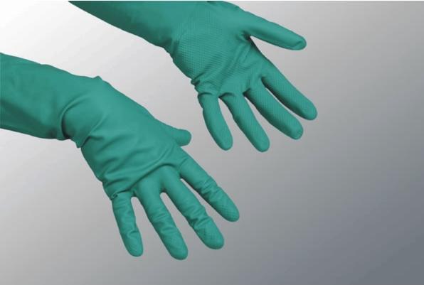 Produktbild Vileda Handschuhe Universal Der Vielseitige Nitril Grösse L (L)