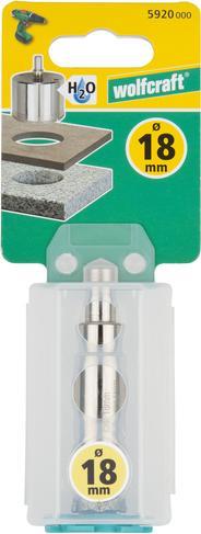 Image du produit wolfcraft Scie cloche diamantée Céramique Ø 74mm (74 millimètres)