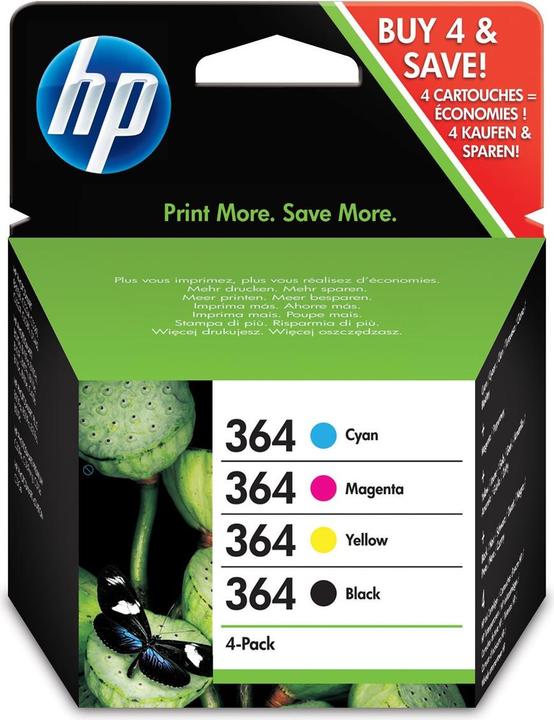Produktbild HP Tinte 364 (M, BK, C, Y)