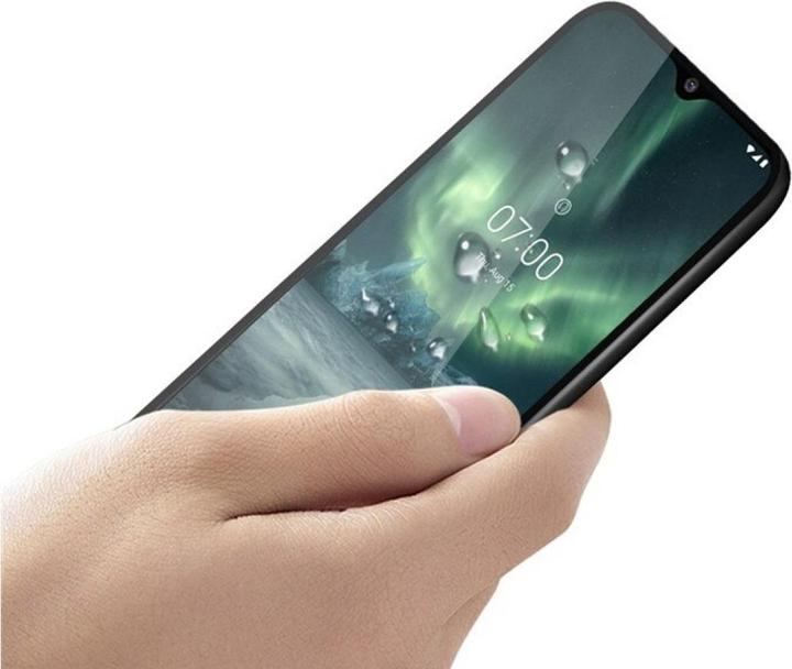 Immagine prodotto Screenguard Nokia 7.2 Pellicola protettiva di vetro a schermo intero 2.5D 9H (1 Pezzo/i, Nokia 7.2)