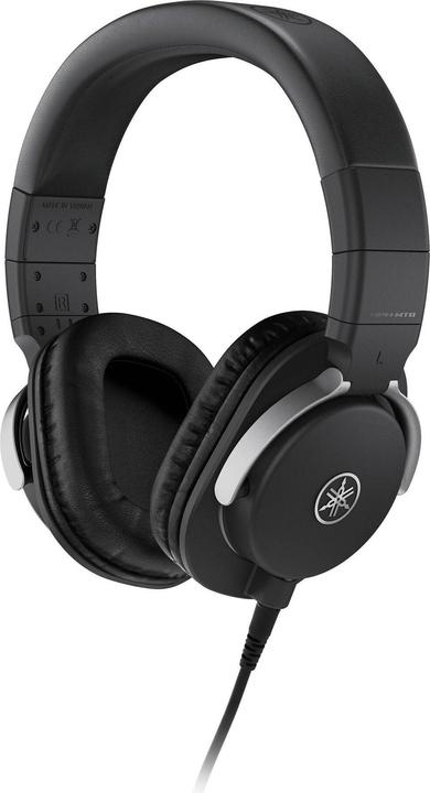 Immagine prodotto Yamaha HPH-MT8 cuffia e auricolare Cuffie Cablato A Padiglione Nero, Argento (Nessuna soppressione del rumore, Cablato)