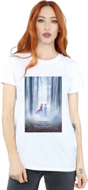 Immagine prodotto Disney Frozen 2 Movie Poster Maglietta Ampia Donna (5XL)