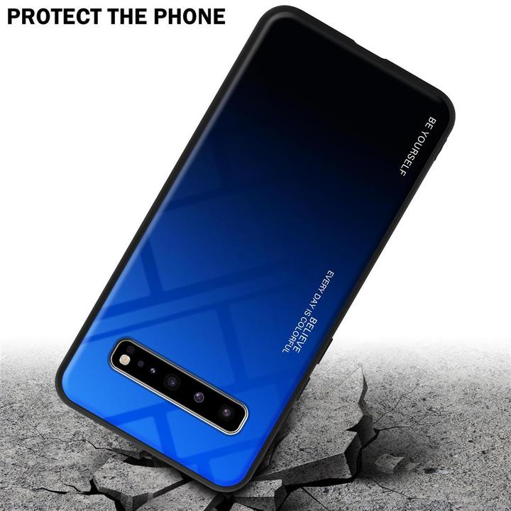 Produktbild Cadorabo TPU 2 Farben Glas Cover (Samsung Galaxy S10 5G)