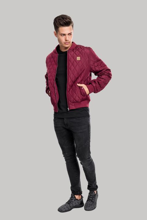 Actual product image Urban Classics Diamond Quilt Nylon Jacket (XXL)