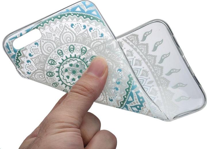 Produktbild König Design Xiaomi Redmi 4 Hülle Case Handy Cover Schutz Tasche Schutzhülle Henna Etuis Blau (Xiaomi Redmi 4)