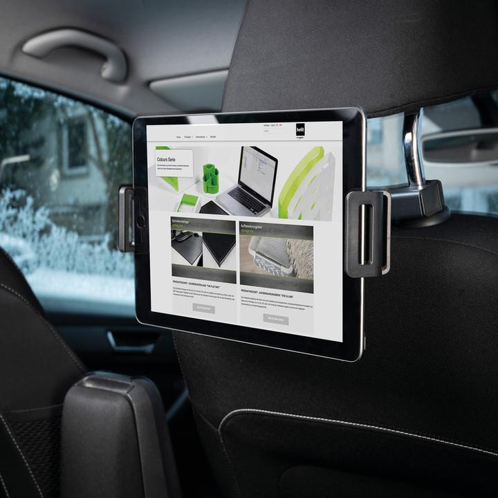 Produktbild Helit KFZ-Tablet-PC-Rücksitzhalterung the car mount schwarz, kompatibel mit 6,45 cm (4,7)