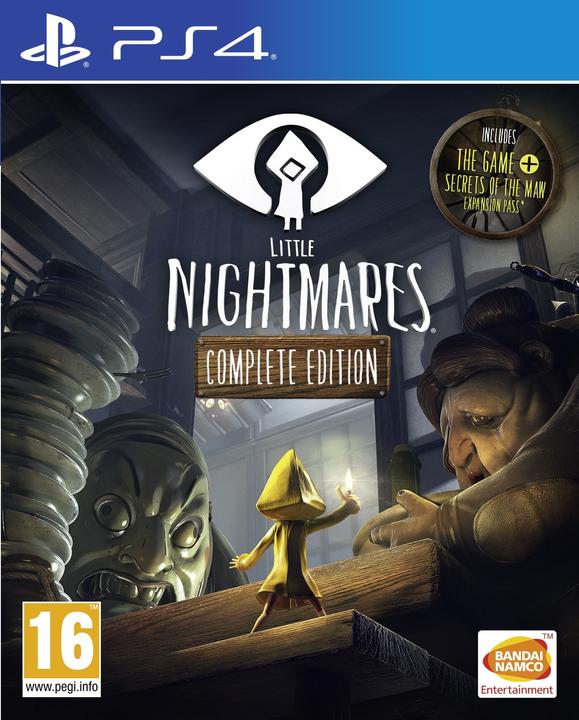 Actual product image Bandai Namco Little Nightmares Complete Edition (PS4) Standard+DLC Multilingual PlaySt (PS4, EN)