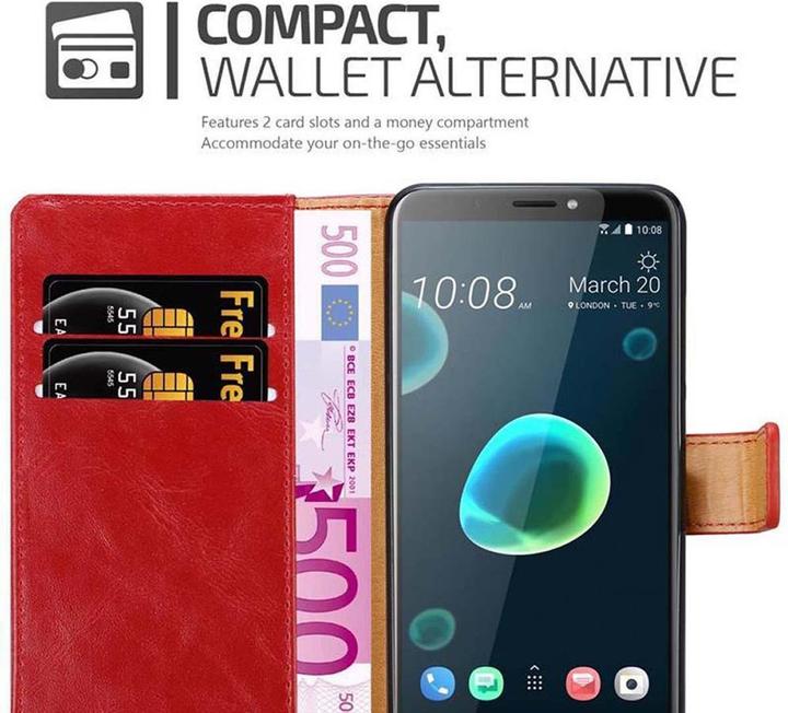 Productafbeelding Cadorabo Boek Luxe Omslag (HTC Desire 12+)